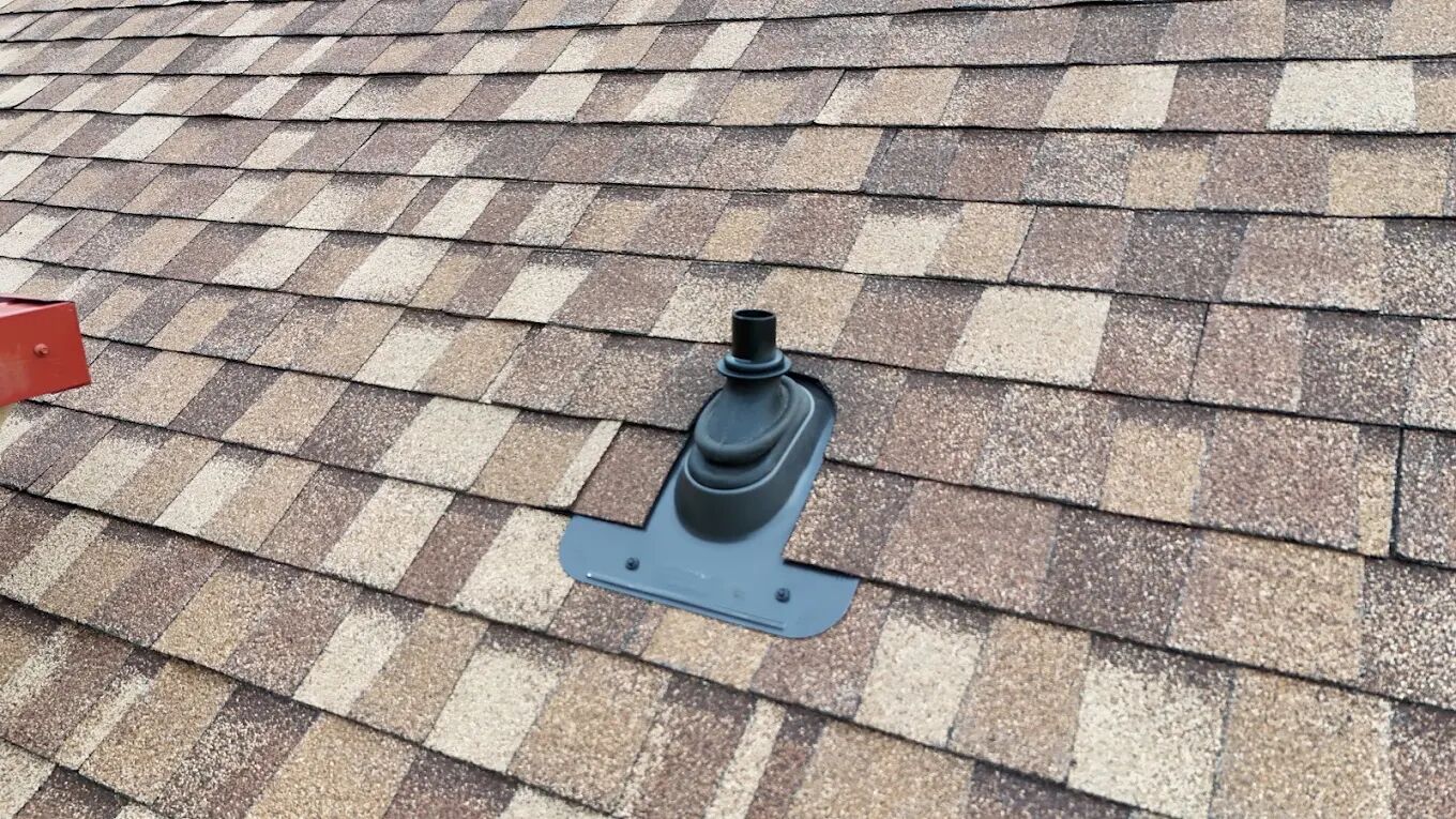 New pipe boot flashing